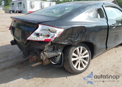 2012 Honda Civic Ex z USA, uszkodzony, nr VIN 2HGFG3B85CH500585